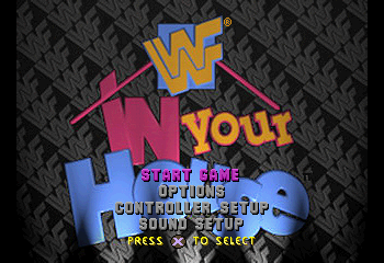 WWF in Your House Title Screen